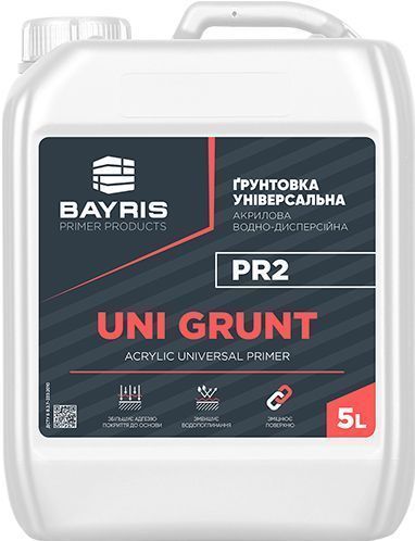 Ґрунтовка універсальна Bayris UNI GRUNT 5 л