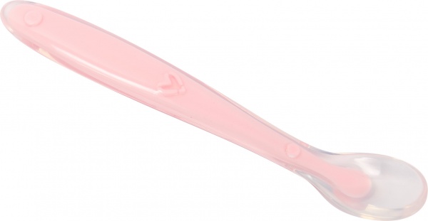 Ложка Курносики от 4 мес. розовая