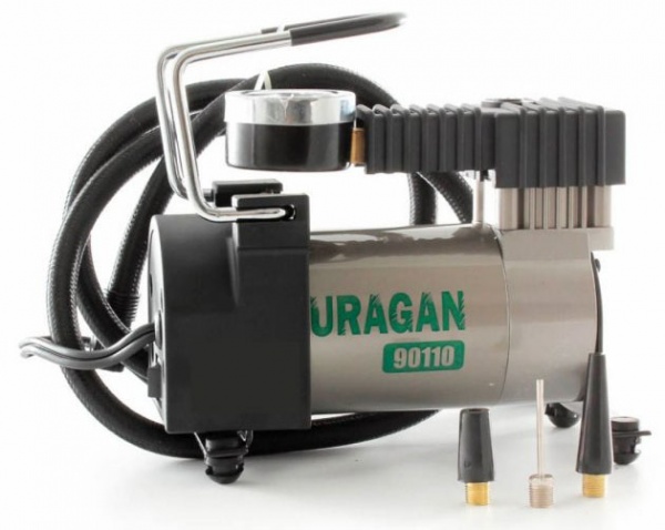 Компресcор автомобильный URAGAN 150 Вт 90110