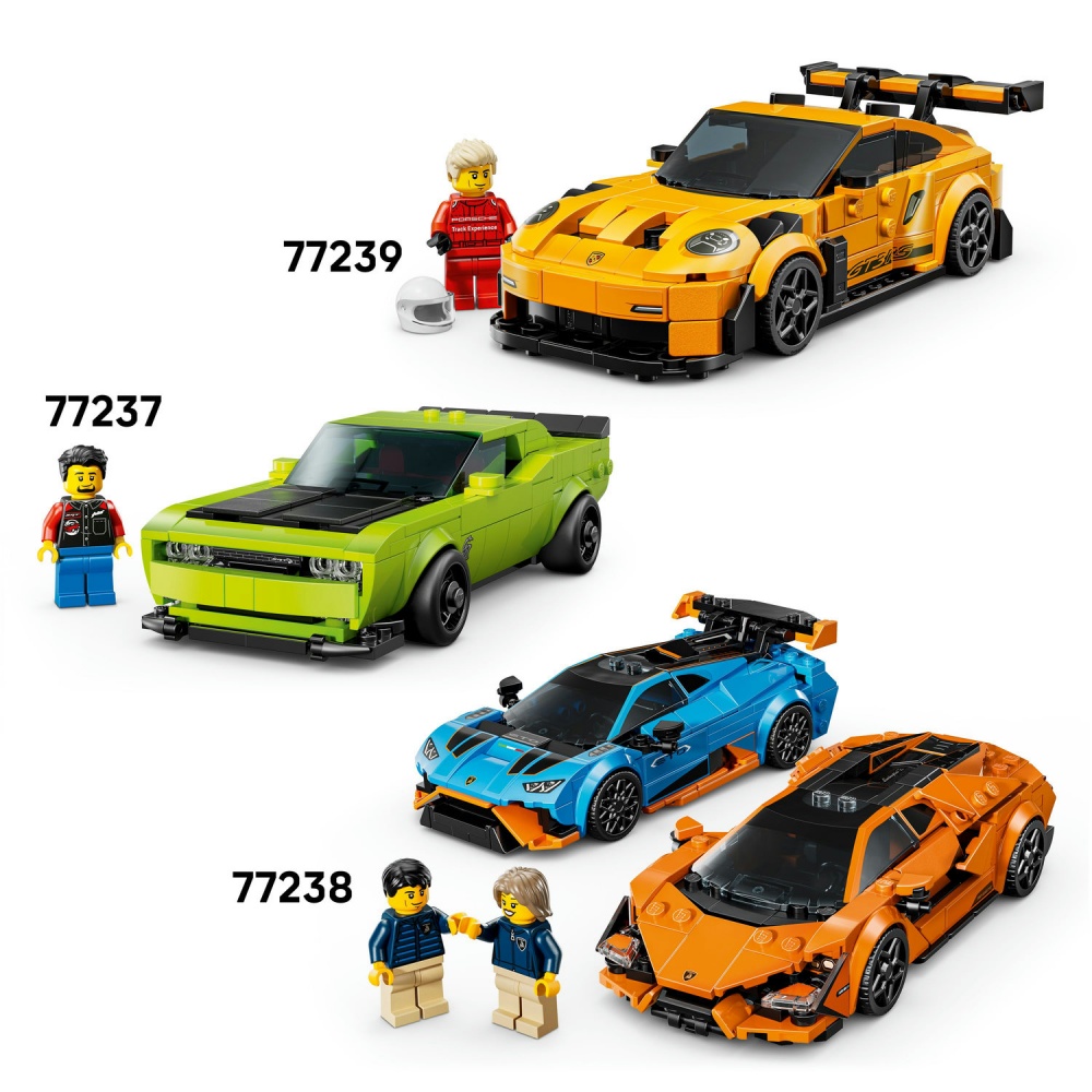 Конструктор LEGO Speed Champions Спортивный гиперкар Bugatti Centodieci 77240