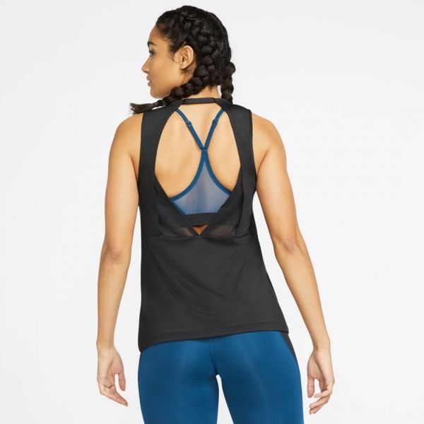 Майка Nike W NP TANK ESSENTIAL SWOOSH CJ3771-010 M чорний