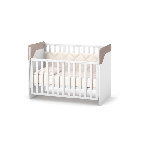 Кровать детская Veres Сидней ЛД4 капучино-белый 04.3.1.1.13