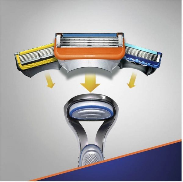 Станок для гоління Gillette Fusion 5 зі змінним картриджем 1 шт.