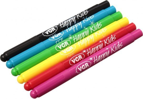 Набор фломастеров Jumbo 6 шт. VGR