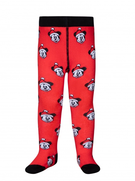 Колготки дитячі унісекс Conte-Kids новорічні Disney 21С-31СПМ 585р.104-110 червоний 