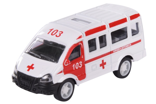 Автомодель Автопром 1:64 Швидка допомога (асортимент) 6425