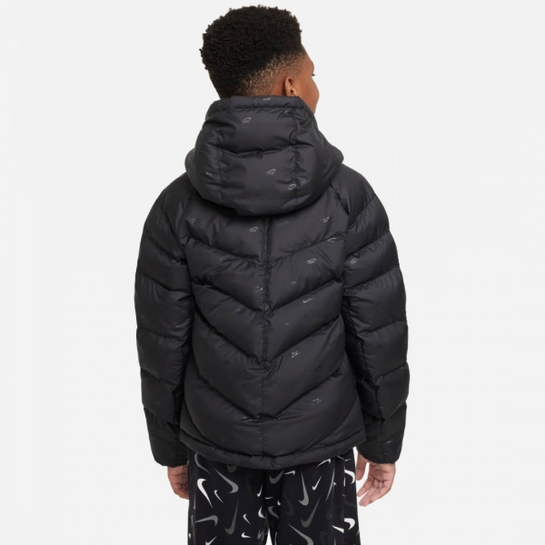 Куртка Nike K NSW SYNFL HD JKT AOP DX1266-010 р.L черный