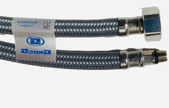 Шланг для воды Gross Neylon М10x1/2 0,6 м. короткая