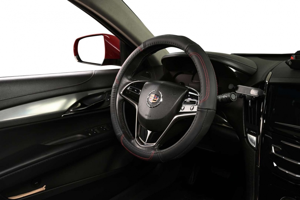 Чохол на кермо Auto Assistance 09NR007 L (39-41 см) чорний