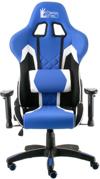 Крісло Special4You ExtremeRace 3 E5647 чорно-синій 