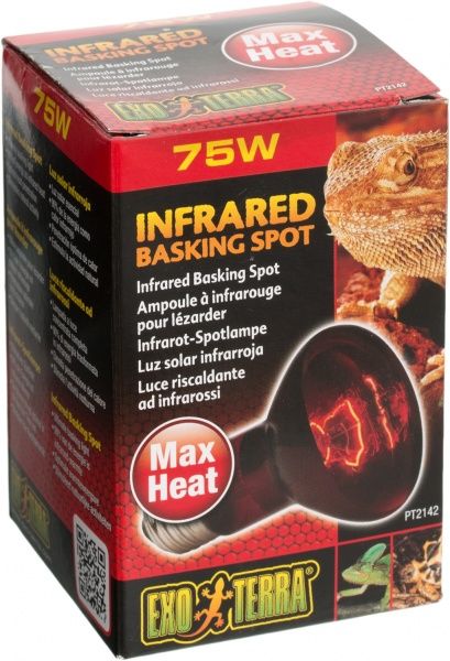 Лампа Hagen ExoTerra Heat Glo R20 інфрачервона 75W