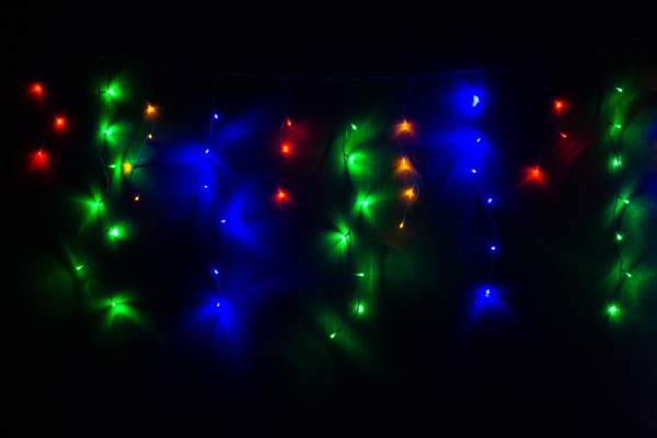 Электрогирлянда бахрома мигающая (950125) светодиодная (LED) 100 ламп 3 м 