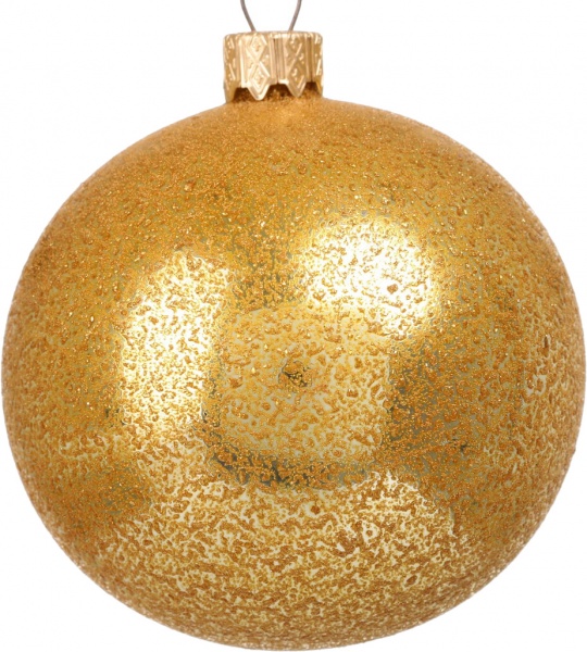 Шар новогодний одноцветная d 80 мм в ассортименте .0181