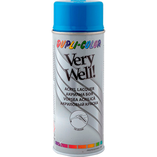 Эмаль аэрозольная Dupli-Color Very Well RAL 5015 небесно-синий глянец 400 мл
