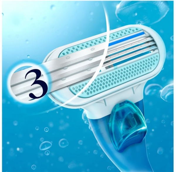 Набір для жінок Gillette Venus Smooth станок + змінні картриджі 3 шт.