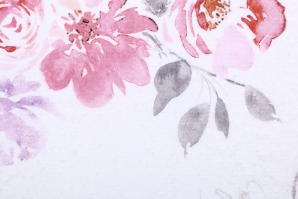 Килимок для сушіння посуду Luna Роузі 38х50 см рожевий