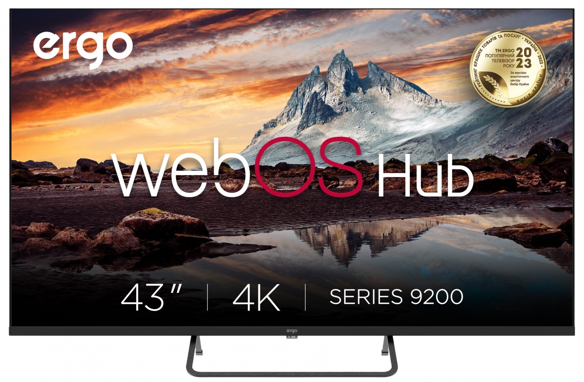 Телевізор Ergo 43WUQ9200 43″ — фото 1