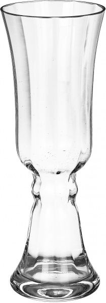 Ваза скляна 25х9 см Wrzesniak Glassworks