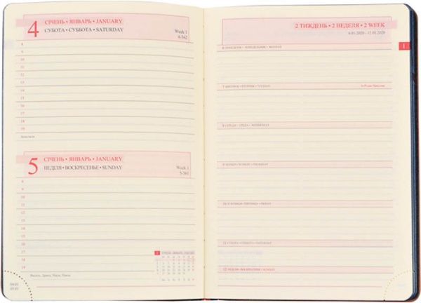 Дневник Destiny А5 cиний 251951 Leo Planner