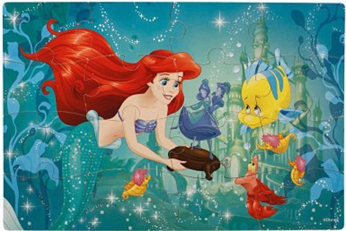 Пазл деревянный Spin Master 4 в 1 «Принцессы» 23х15 см SM98490/6040050