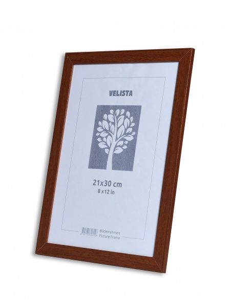 Рамка для фотографии со стеклом Velista 20BW-863195v 21х30 см коричневый 
