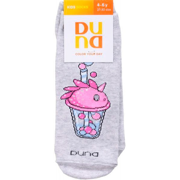Носки детские унисекс Duna 4211 р.18–20 светло-серый 