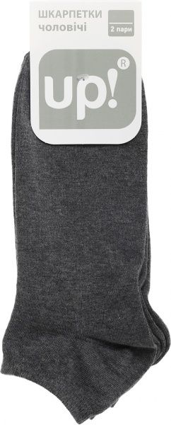 Носки Underprice 2 пары 096 р. 27-29 темно-серый 