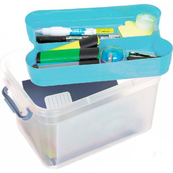 Контейнер с вкладышем Nota Bene 6,3 л бирюзовый 165x280x195 мм