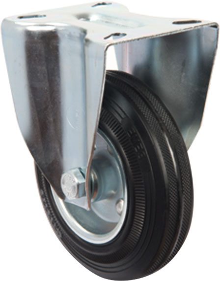 Опора неповоротнаколісна EM 02 SPR 100 d100 мм Emes