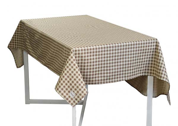 Скатерть La Nuit Lucy Бежевый цветок 133x180 см бежевый 