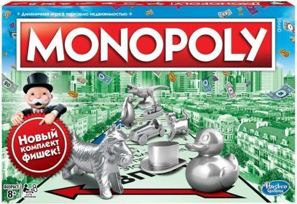 Гра настільна Hasbro Монополія російська версія