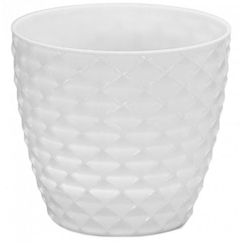 Горшок Serinova KAPADOKYA №3 круглый 2,5 л белый (KAP3-Beyaz 11379) 