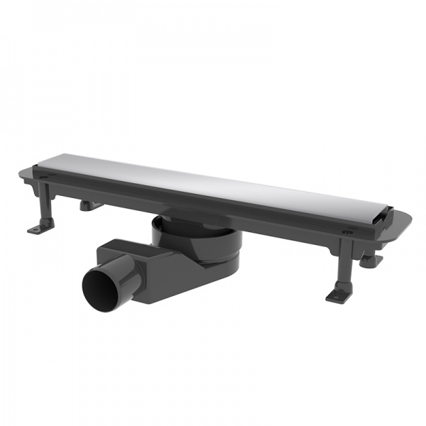 Трап Rhein с накладкой из нержавеющей стали 450 мм (WSB500001)