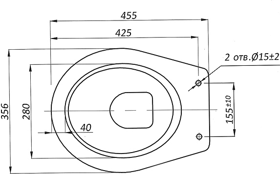 Чаша унитаза Kolo Idol без полочки
