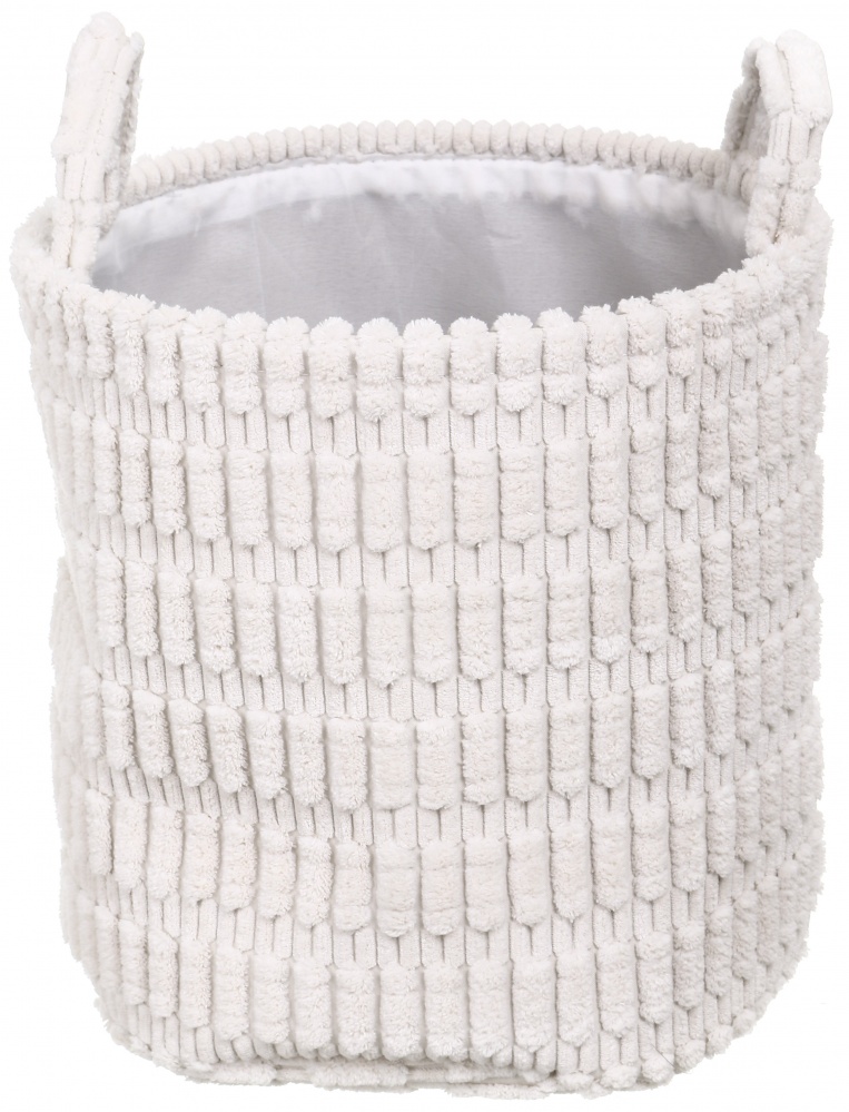 Корзина Velvet S 34x34 см EG92596W молочный