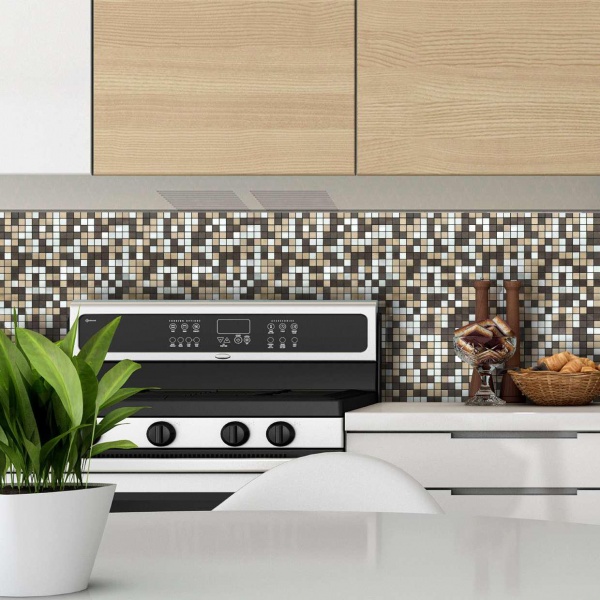 Декоративна панель EMERGO самоклеюча Квадратна Бронза Home Inspire 