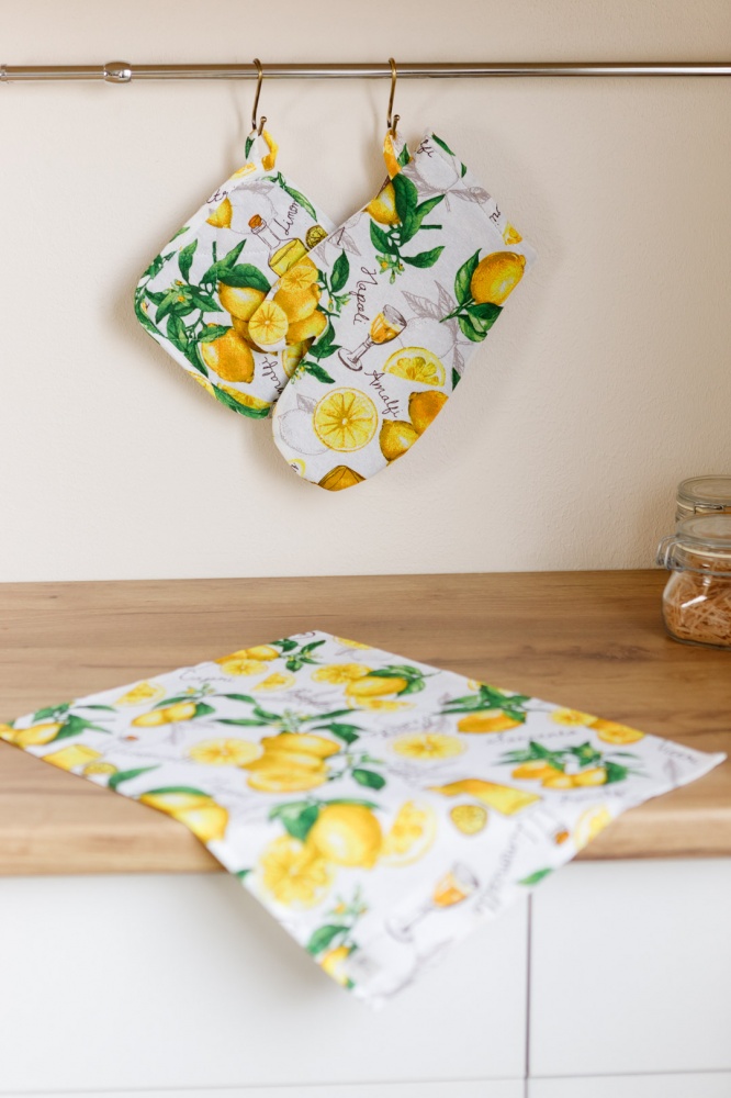 Рукавиця Positana 16x33 см жовтий Прованс