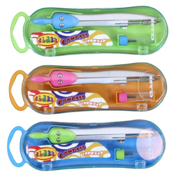 Циркуль із запасним грифелем 12,2 cм в асортименті 9021 CLASS