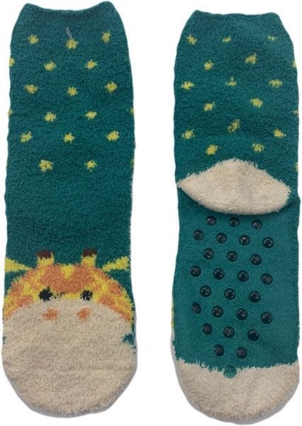 Носки женские La Nuit Home жираф р. универсальный зеленый 1 пар 