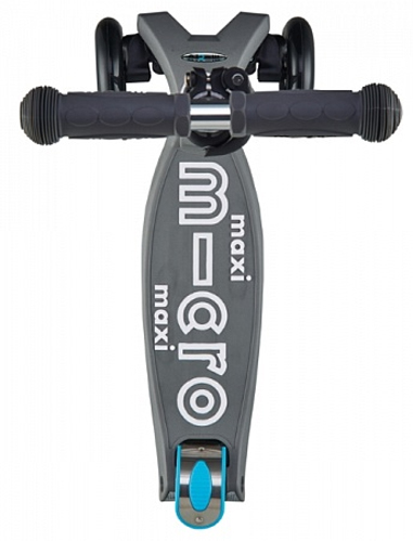 Самокат Micro Maxideluxe volcano grey темно-серый ММD060 