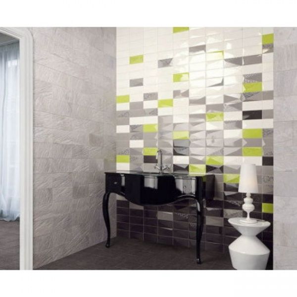 Плитка Mainzu Diamond Фенсі Графіт 10x20 