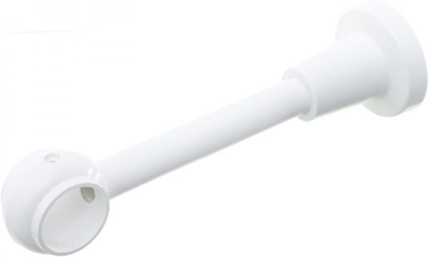 Держатель для карниза ОМиС 1 шт. одинарный наборной d28 мм белый 