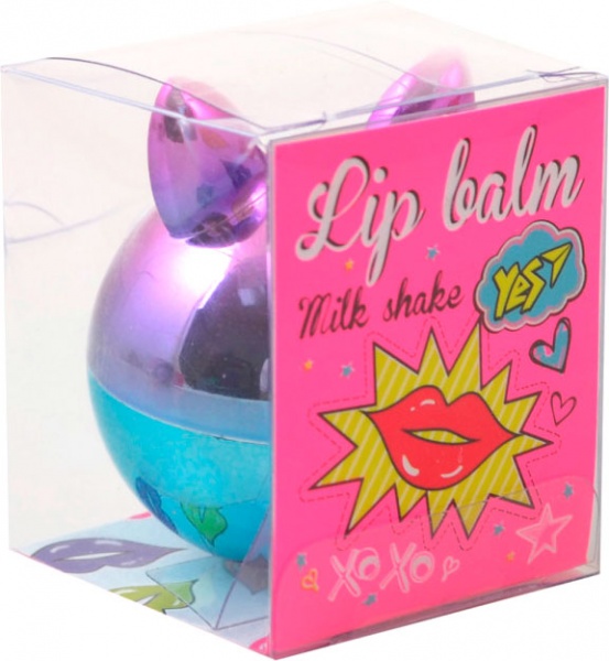 Бальзам для губ YES Funny Cat молочный коктейль 6 г