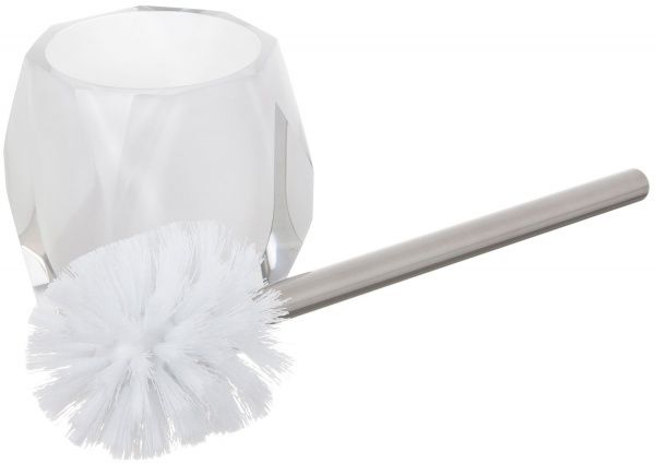 Ершик для унитаза Luna diamond белый