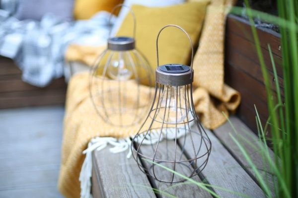 Світильник на сонячній батареї Luxform Manchester IP44 коричневий 27172.000.00 