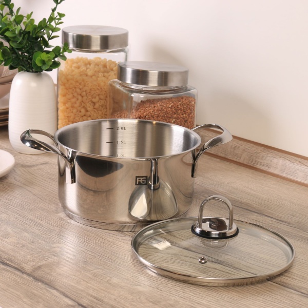 Кастрюля с крышкой Sydney 2,4 л Flamberg Premium