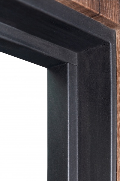 Двері вхідні Revolut Doors В-617 модель 234-237 дуб тютюн / дуб немо срібний 2050x950 мм ліві