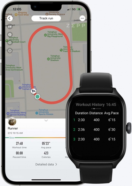 Смарт-часы Amazfit GTS 4 infinite black (955547)