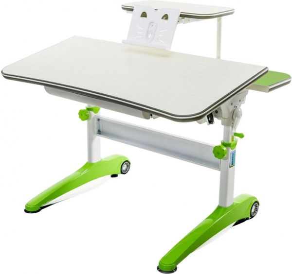 Стол Mealux Ferrari green (BD-150 Z + полка BD-S50)