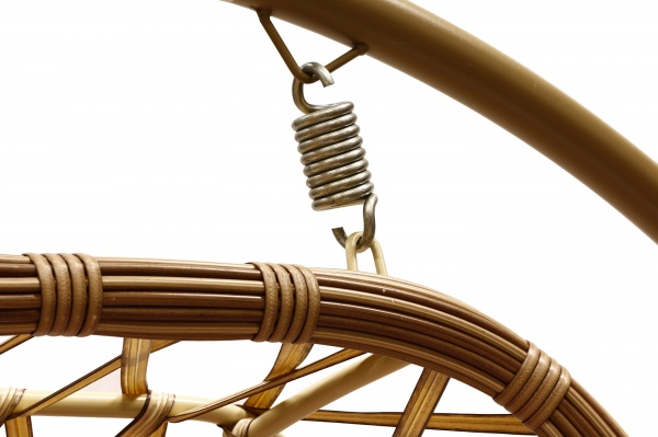 Кресло-кокон Феникс двухместный плетение зигзаг пробка